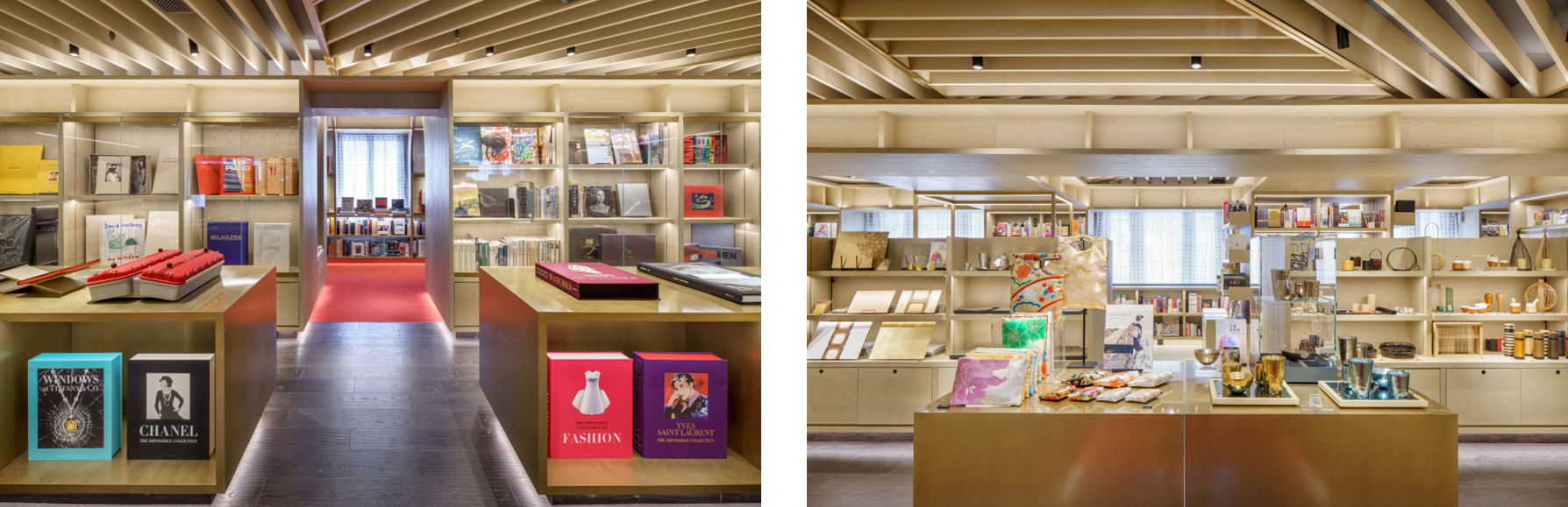 「上海上生新所 蔦屋書店」の内観画像