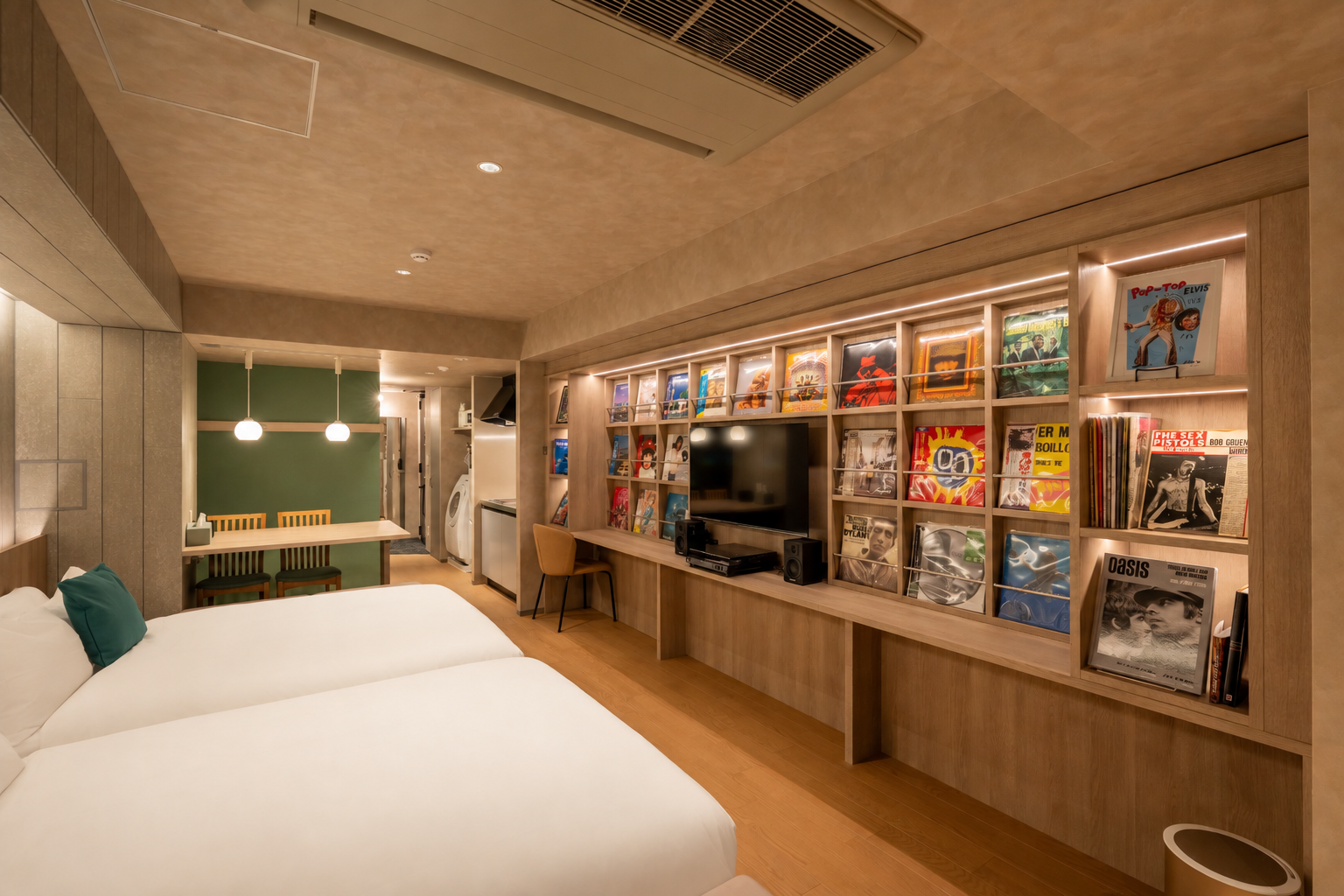 Musicがテーマの部屋の画像
