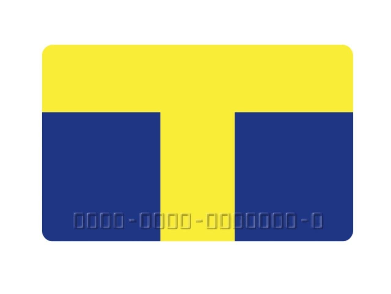 Tカードの画像です