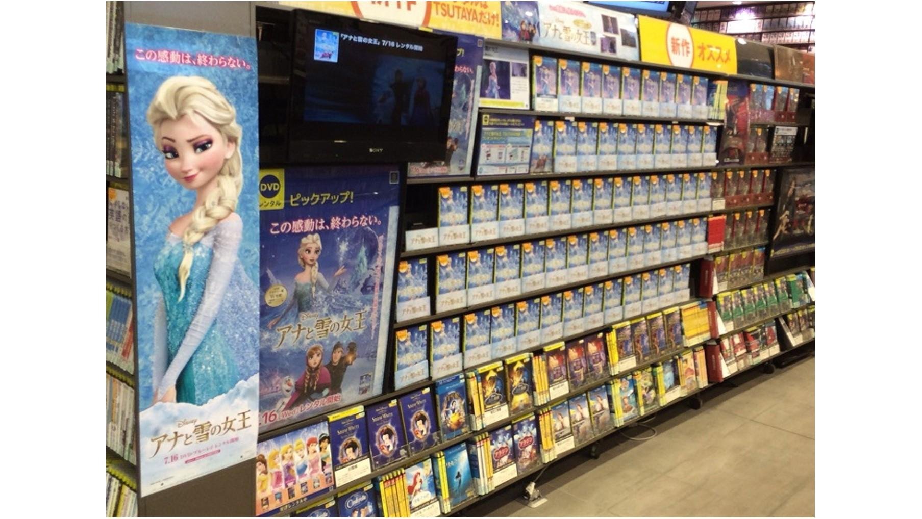 《冰雪奇緣》租賃量突破100萬次，創歷史新高！