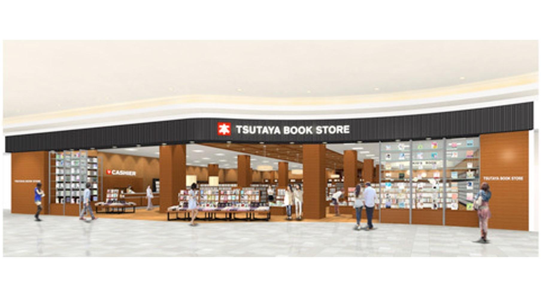 這是「TSUTAYA BOOK STORE MORERA GIFU」於2014年8月6日星期三在岐阜縣租戶最多的商業綜合體「MORERA GIFU」開業的說明圖。