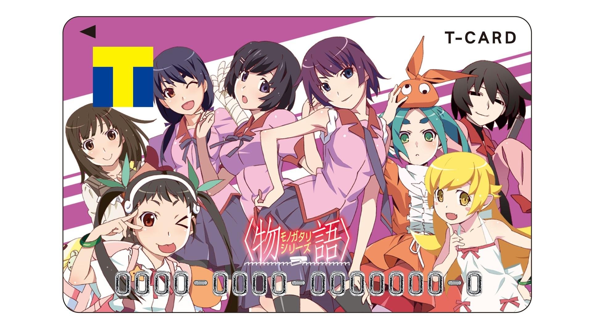 为庆祝电影《伤物语 I：铁血篇》上映，物语系列的女主角们齐聚一堂！2016年1月15日（星期五）起在TSUTAYA书店发售！！这是主图。