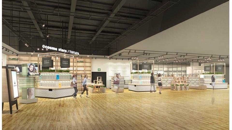 この秋、「函館 蔦屋書店」が生まれ変わります。 「カルディコーヒーファーム」、「＠ｃｏｓｍｅ ｓｔｏｒｅ」、 TSUTAYAのスマホ「TONE」が函館に初出店！の説明画像です