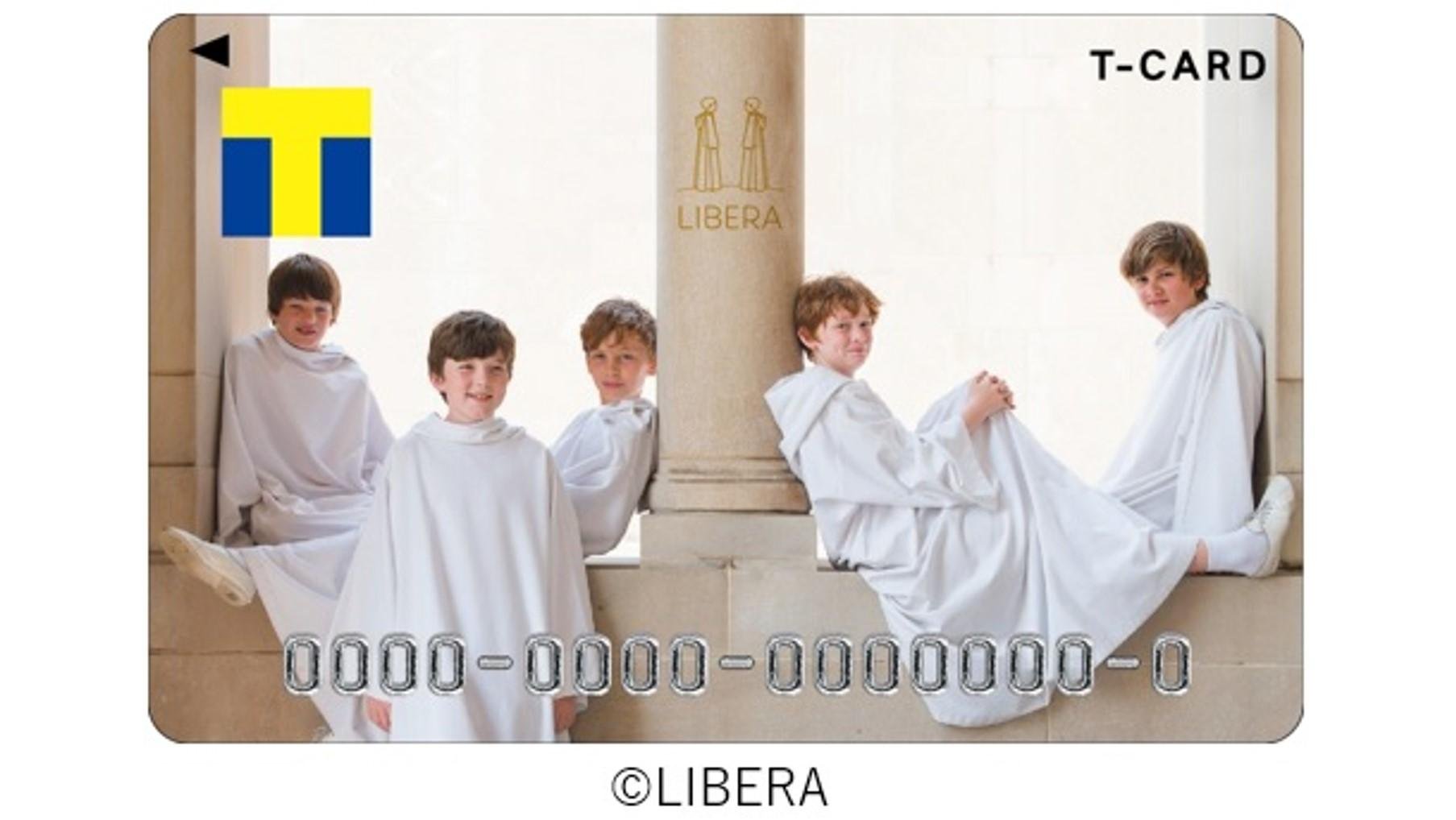 LIBERA日本演唱会及新专辑《Hope》发行纪念卡“T卡（LIBERA设计）”将于5月26日发售！此为说明图。