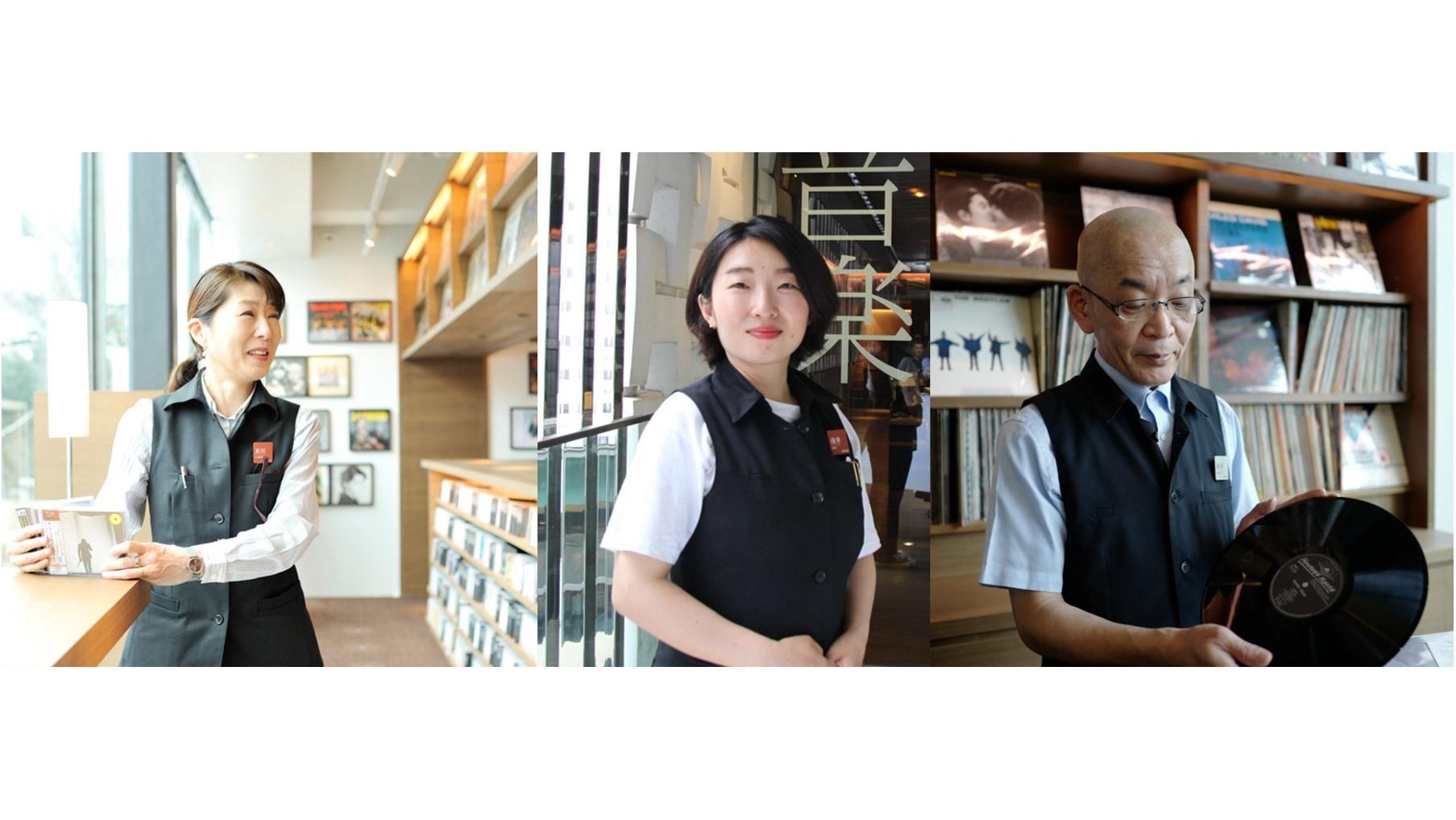 代官山 T-Site 書店音樂大樓是一家充滿音樂且視野極佳的咖啡館。