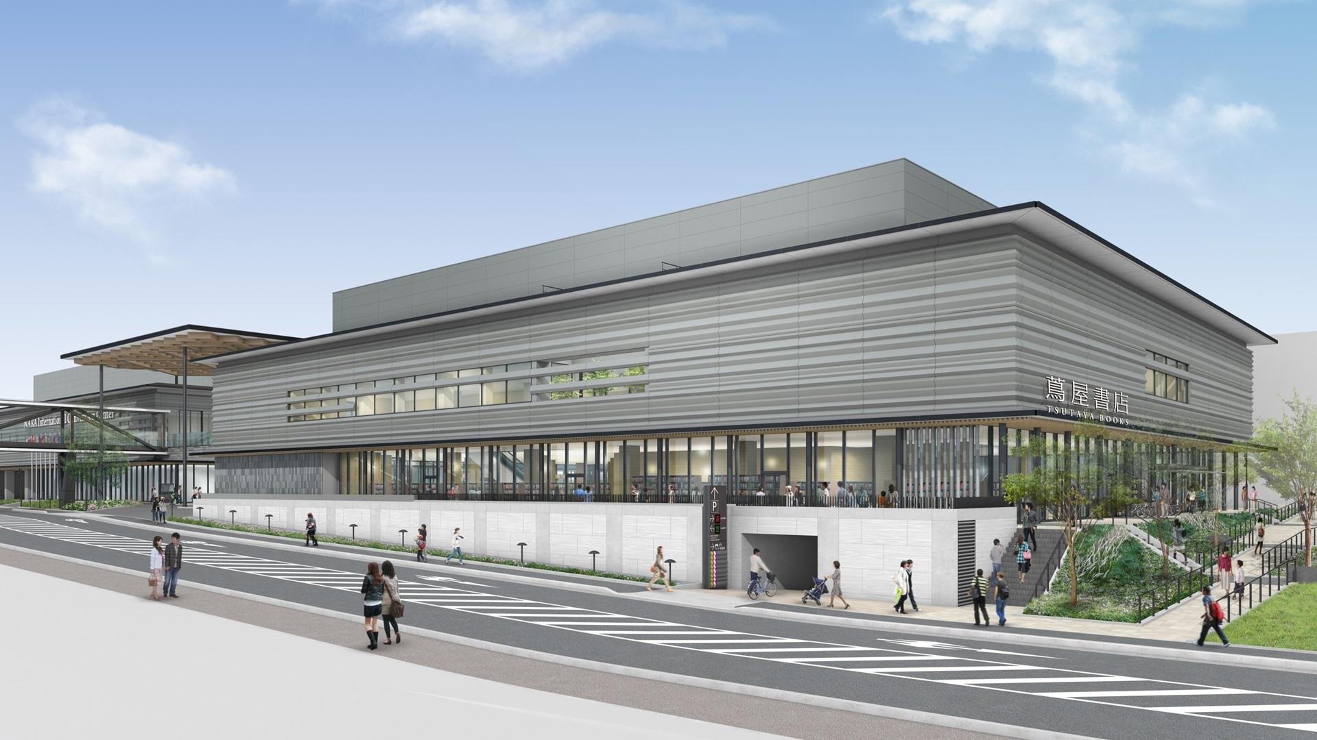 这是“奈良茑屋书店”的宣传图片，这家书店将于 2020 年春季在永恒之都奈良开业，周围环绕着文化气息，在这里可以激发人们的好奇心。