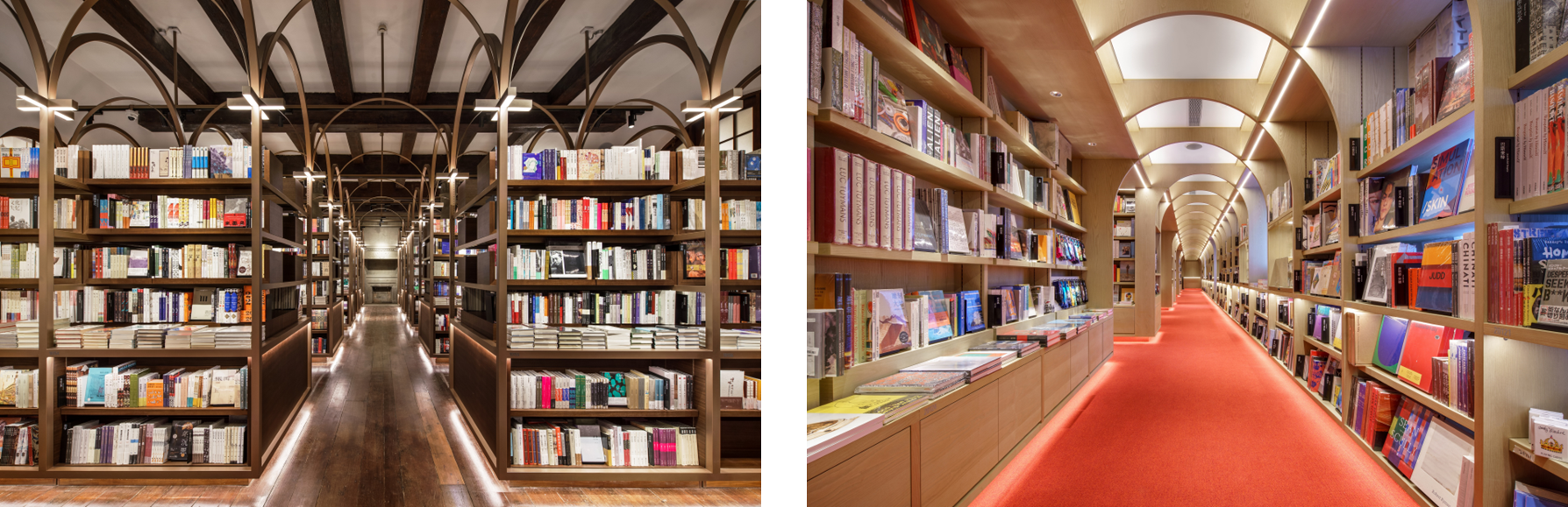 「上海上生新所 蔦屋書店」の内観写真