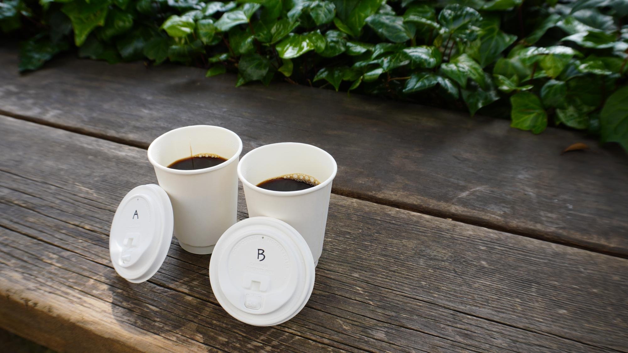 コーヒーのメインビジュアルです