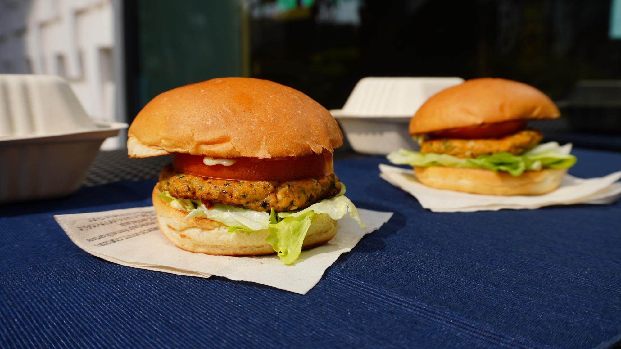 フィッシュバーガーのメインビジュアルです