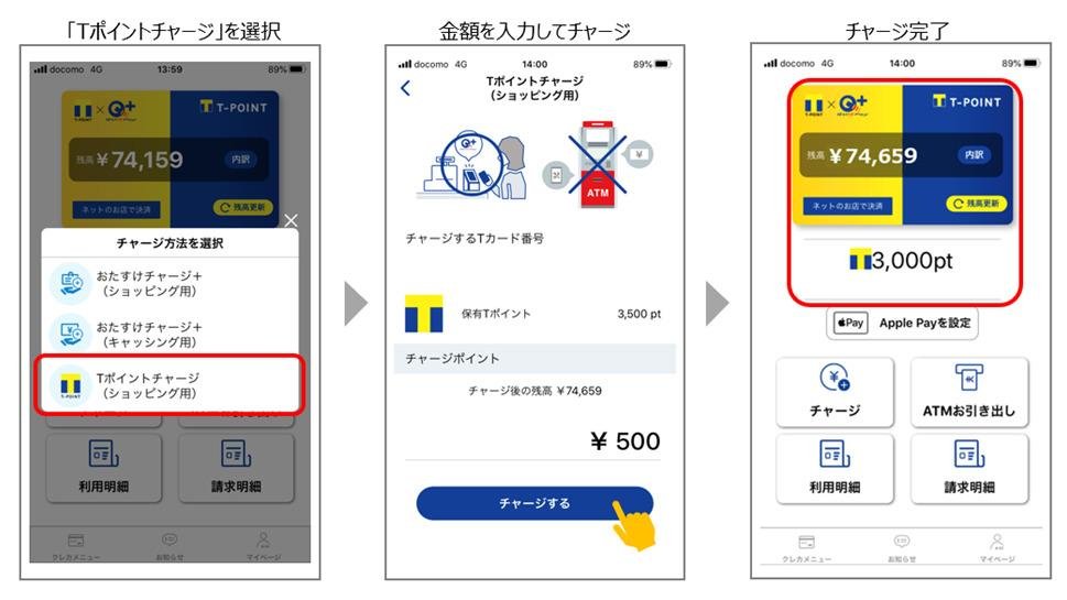 Tポイント×QUICPay
