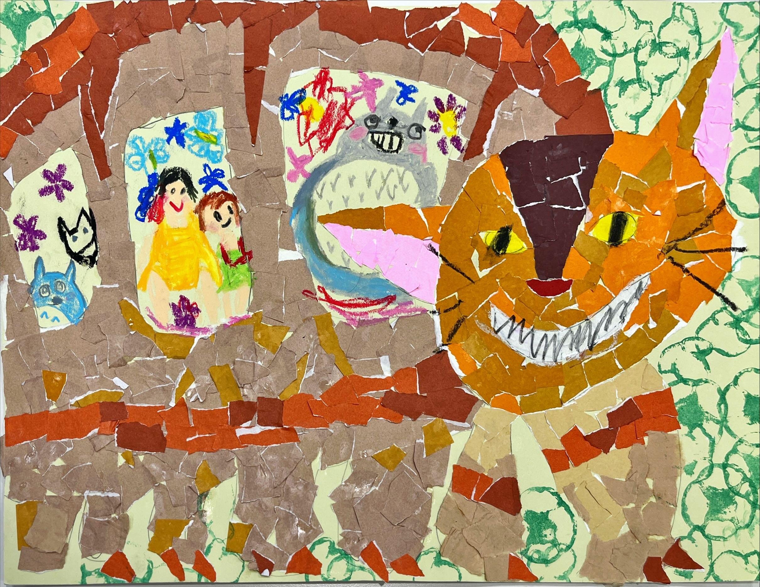 【未就学児の部】西田 啓さん『となりのトトロ』の画像です