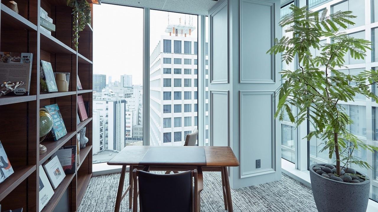 オフィスビル初の「SHARE LOUNGE」 「SHARE LOUNGE 外苑前」 2022年12月1日(木)オープンの説明画像です