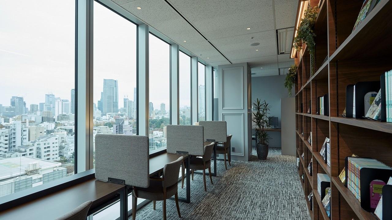 オフィスビル初の「SHARE LOUNGE」 「SHARE LOUNGE 外苑前」 2022年12月1日(木)オープンの説明画像です