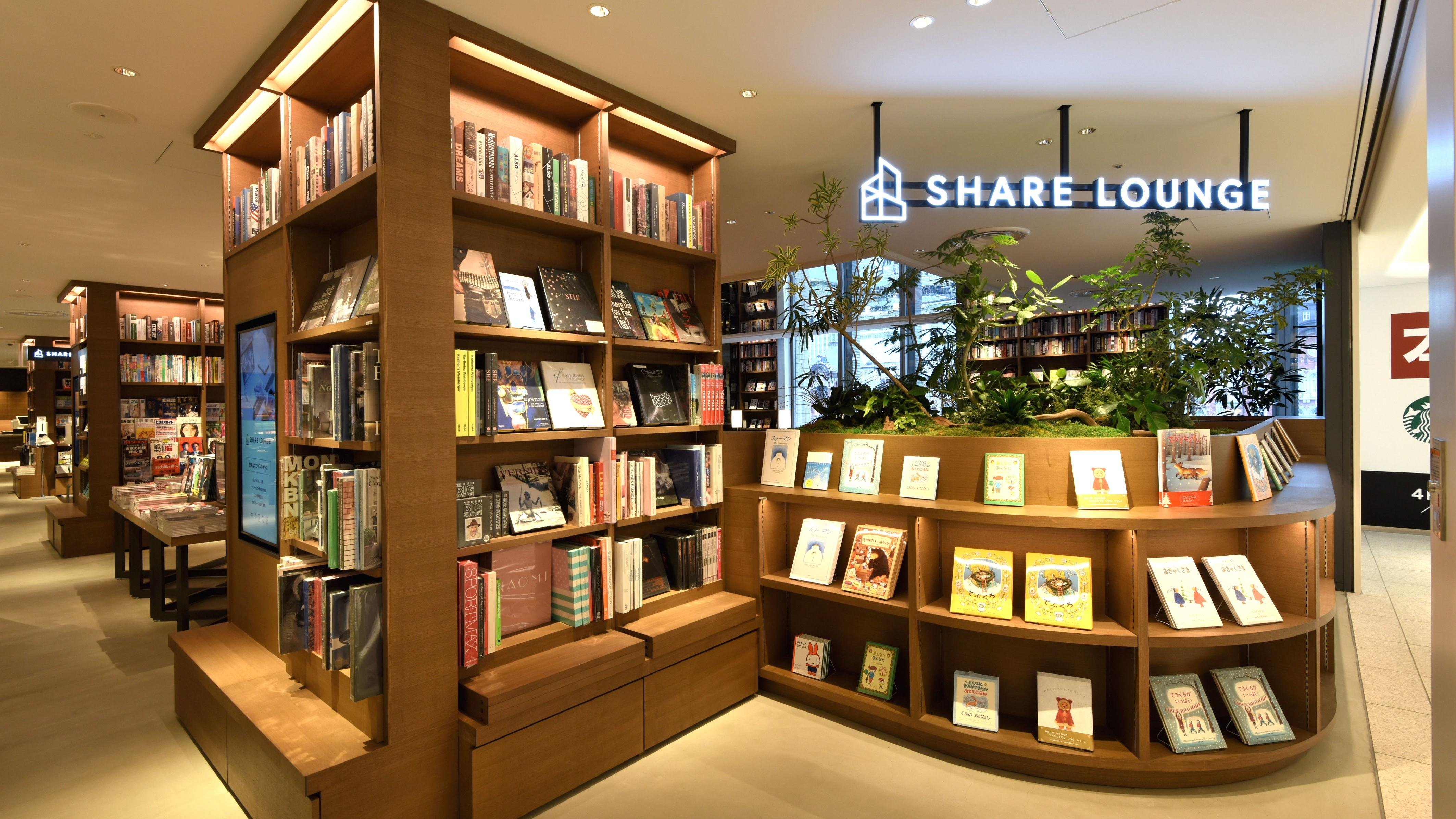 丸の内エリア初出店、国内最大のSHARE LOUNGEの画像です