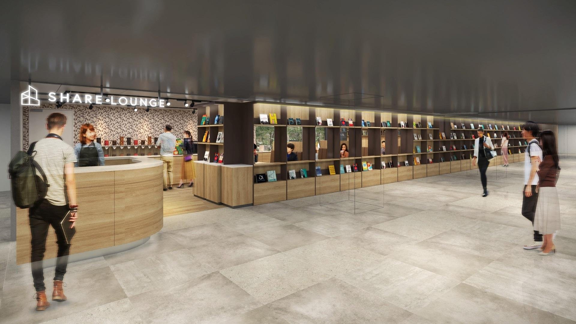 北陸初の「SHARE LOUNGE」2022年11月1日(火)にTSUTAYA BOOKSTORE 金沢エムザにオープン!の説明画像です