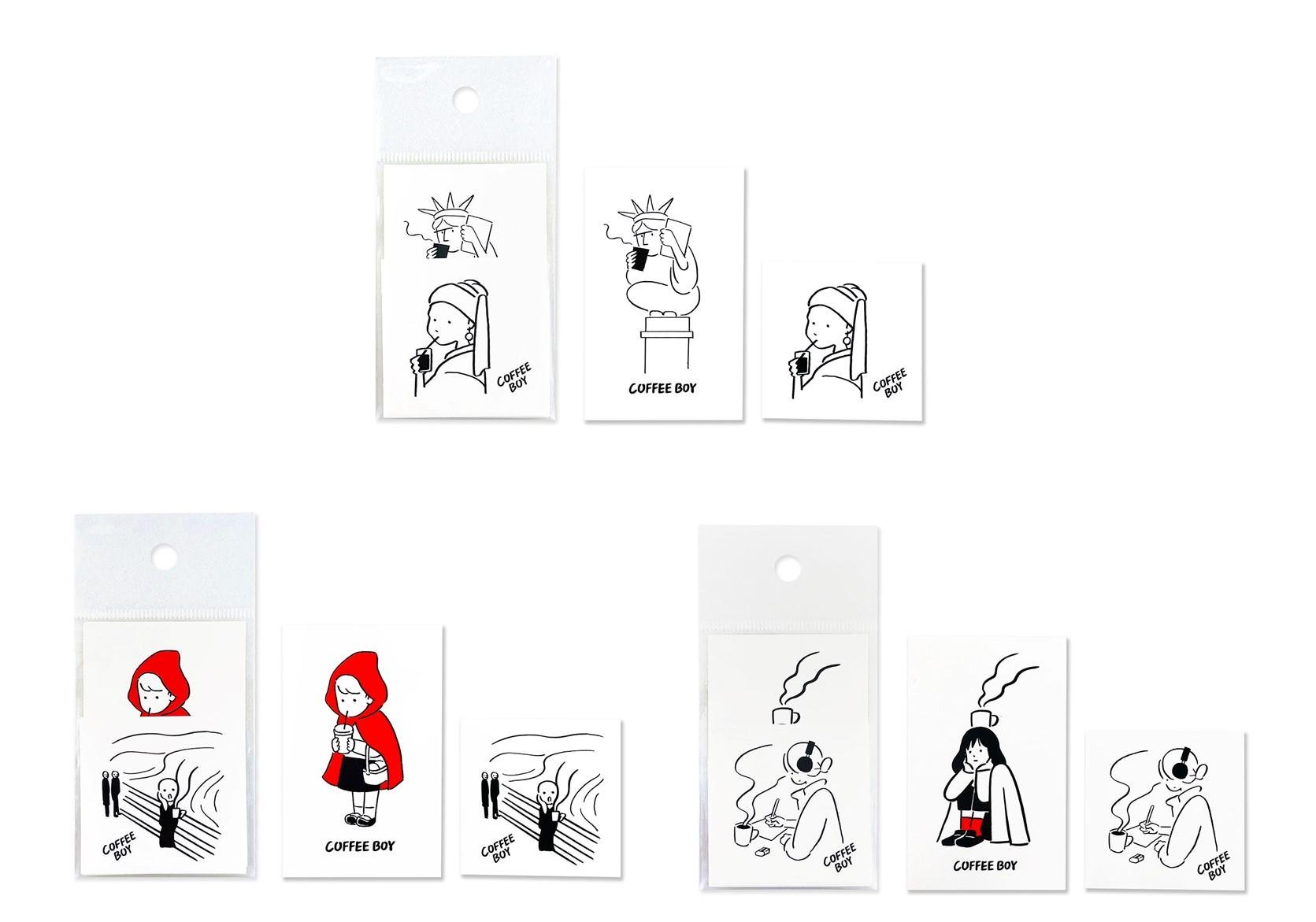 コーヒーをテーマにした人気イラストレーター『COFFEE BOY』のTSUTAYAオリジナルアイテムをTSUTAYA・蔦屋書店で3月1日に発売！の説明画像です