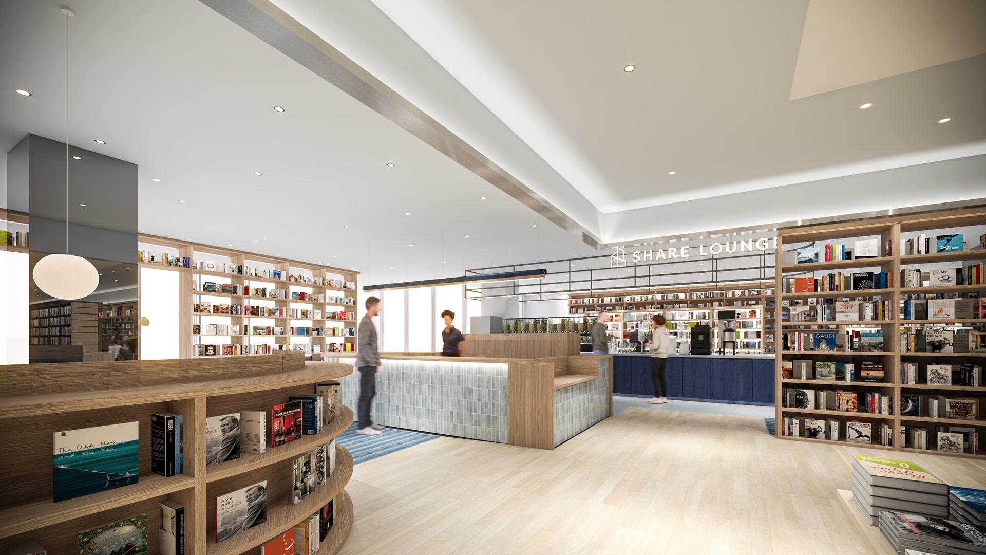 「四国キヨスクとカルチュア・エクスペリエンスがFC加盟契約を締結「TSUTAYA BOOKSTORE TAKAMATSU ORNE(仮称)」2024年3月オープン」の説明画像です。