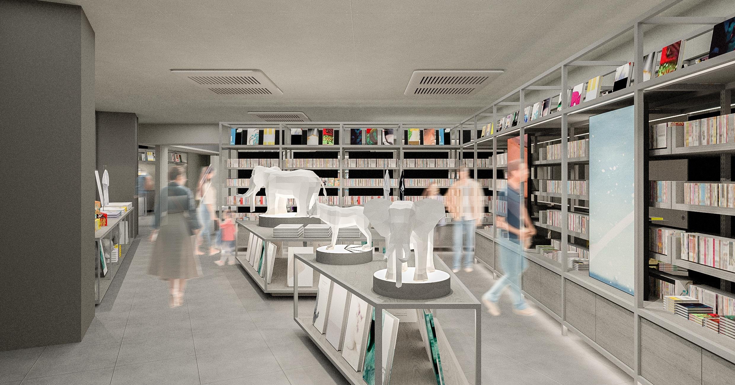 IP書店の店内写真です。