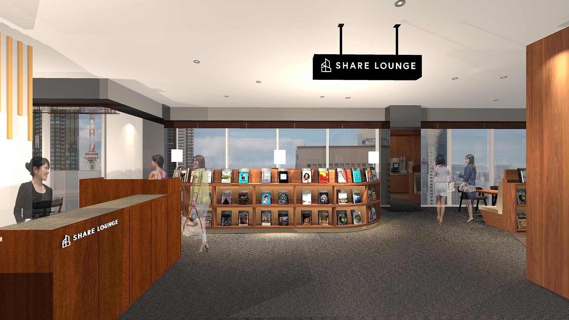 東急リゾーツ&ステイ株式会社とCCCがFC契約を締結 「SHARE LOUNGE東急ステイ大阪本町」4月1日オープンの説明画像です
