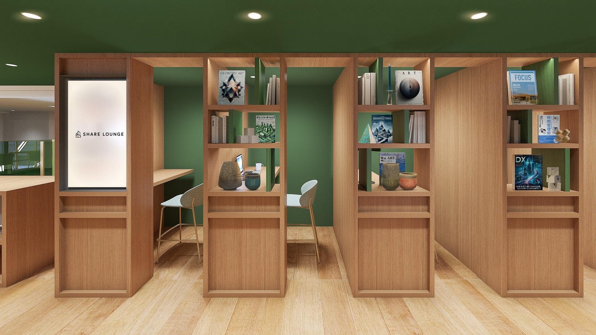 「Olive LOUNGE 渋谷店」に「SHARE LOUNGE Olive LOUNGE渋谷店」をオープンの店内画像