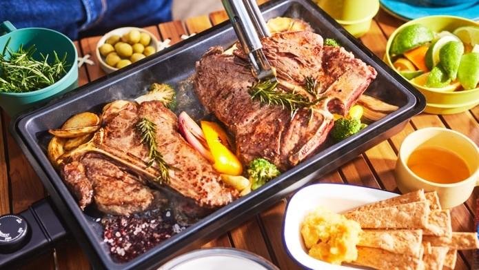 BRUNOとCCC、ライフスタイルをもっとアクティブに過ごすアウトドアギアライクな新ホットプレート「FLAT HOT PLATE」を共同企画の利用シーン