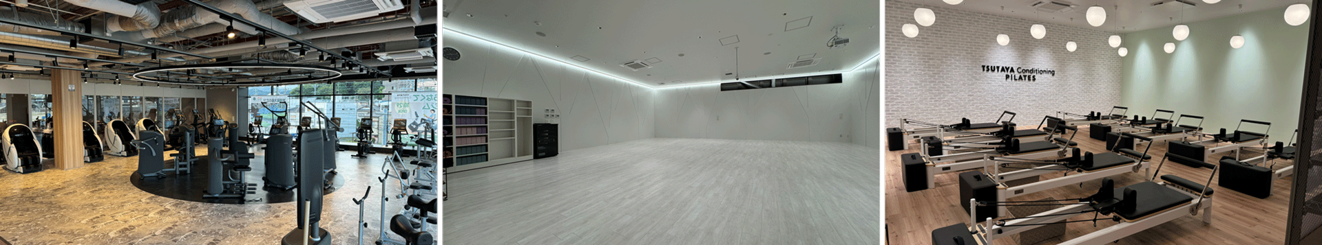 「TSUTAYA Conditioning スポーピアシラトリ静岡店」の内観写真です