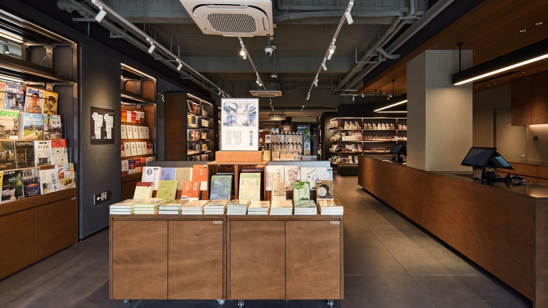TSUTAYA BOOKSTORE 無錫周新里(ムシャクシュウシンリ)店の内観写真です