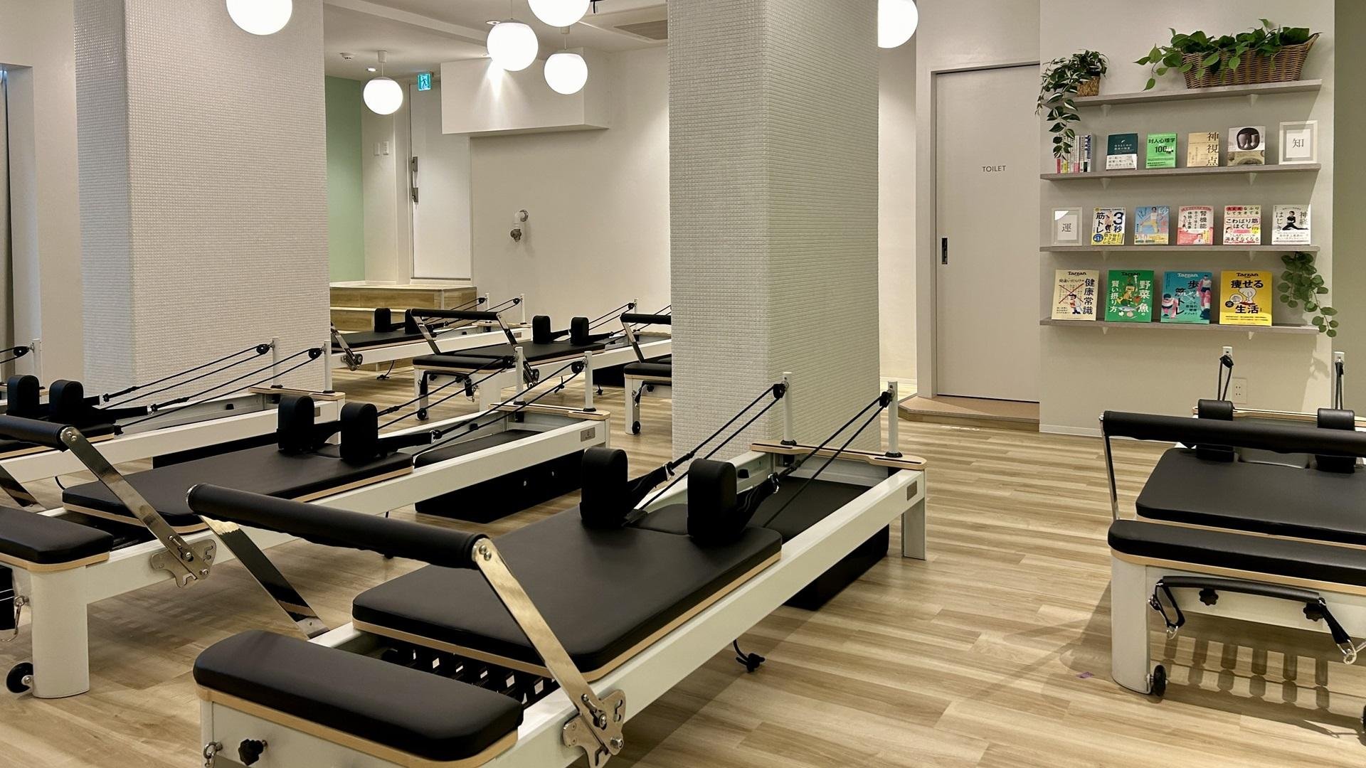 「TSUTAYA Conditioning PILATES 田園調布店」の店内画像です。