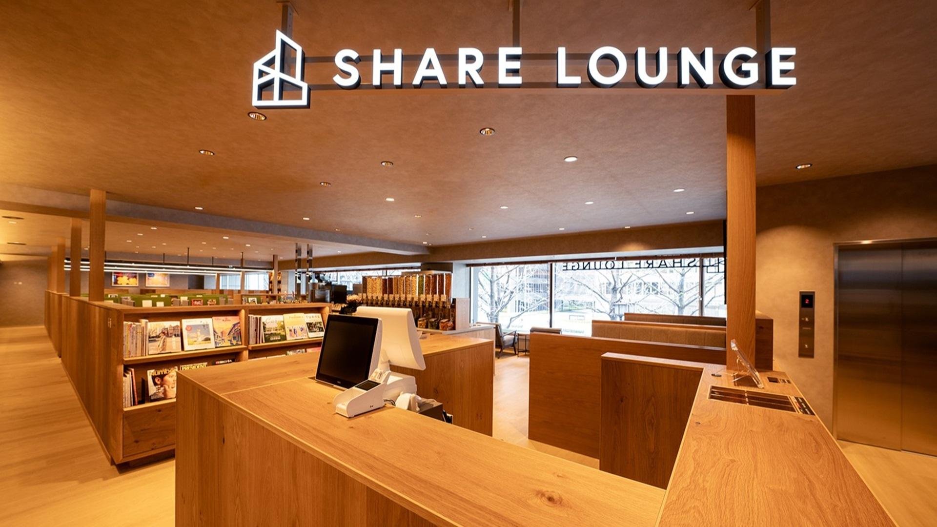 SHARE LOUNGE Olive LOUNGE船場のメインカットです