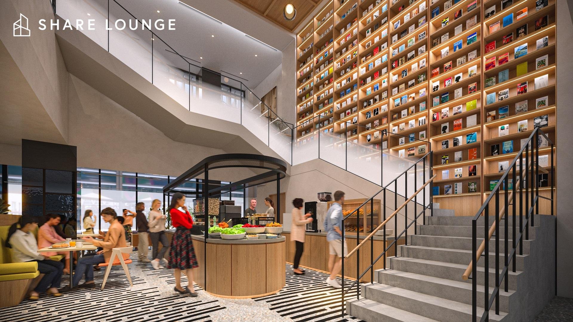 「SHARE LOUNGE 東急ステイ メルキュール 広島」を2026年5月18日にオープンの説明画像です