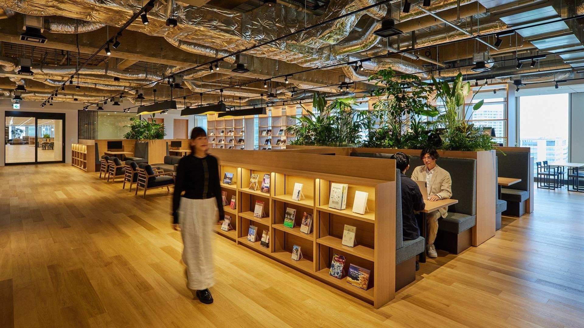 カルチュア・コンビニエンス・クラブの新本社オフィスが第39回日経ニューオフィス賞「ニューオフィス推進賞」を受賞の説明画像です