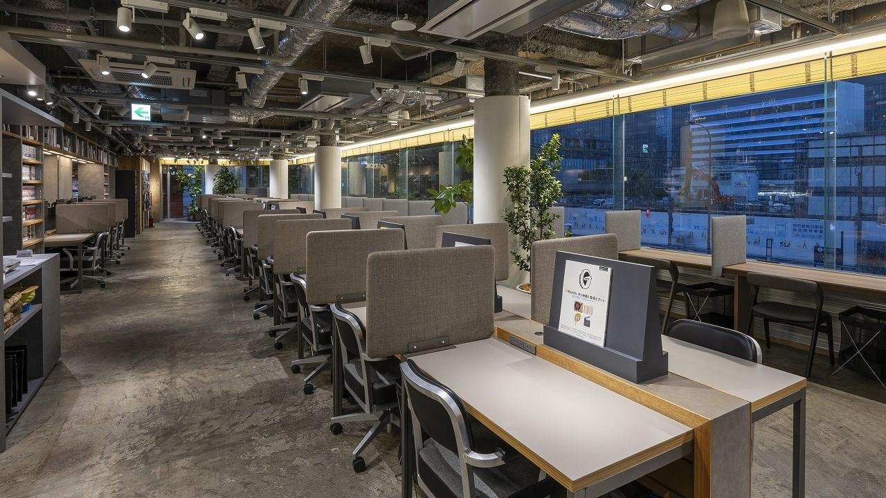 「SHARE LOUNGE 田町駅前」を9月15日(火)にLOUNGE & CAFEとしてリニューアルオープンの説明画像です。