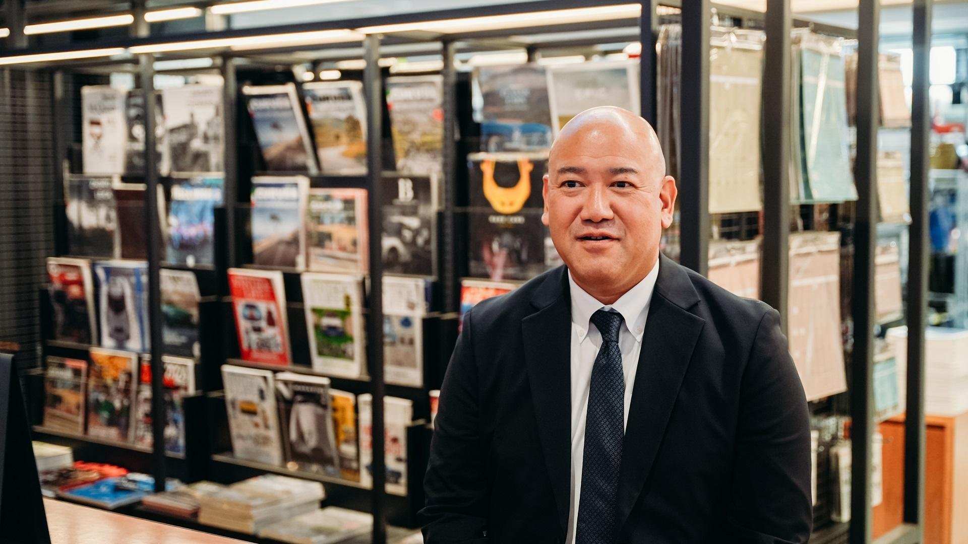 株式会社オートバックスセブン A PIT企画推進部 部長 山添龍太郎 氏の写真です