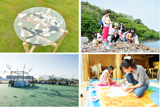 子どもたちの未来と地域コミュニティをつなぐ「Reborn-Art Festival × Tカード」石巻の子どもたちの企画によるアート制作活動が決定！